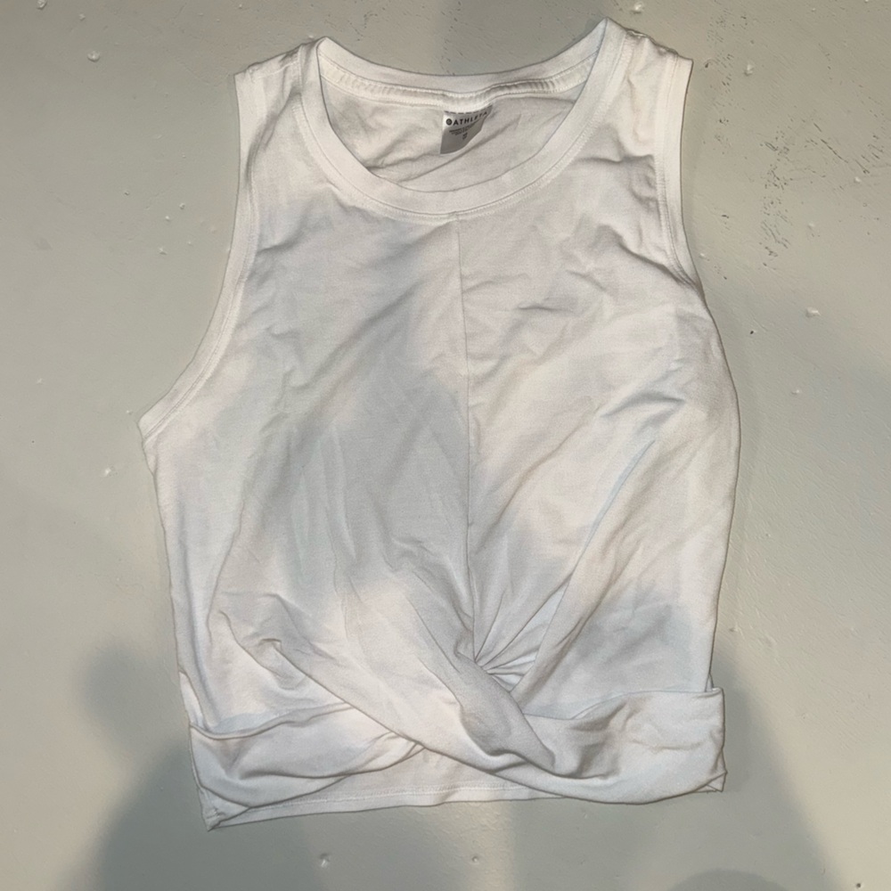 Athleta Active White Tank Top